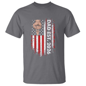 New Dad 2026 T Shirt Patriotic US American Flag Gifts Fathers Day