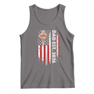 New Dad 2026 Tank Top Patriotic US American Flag Gifts Fathers Day