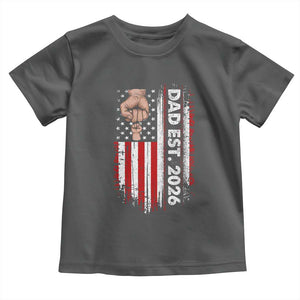 New Dad 2026 Toddler T Shirt Patriotic US American Flag Gifts Fathers Day