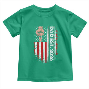 New Dad 2026 Toddler T Shirt Patriotic US American Flag Gifts Fathers Day