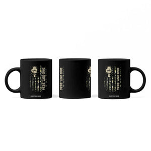 New Dad 2026 Coffee Mug Camo American Flag Military Dad Father's Day