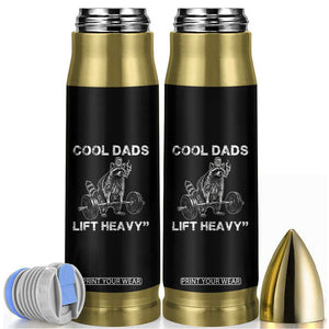 Cool Dads Lift Heavy Bullet Tumbler Gym Dad Raccoon TS14 Black Print Your Wear