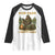 Funny Bigfoot Sarcastic Raglan Shirt Fun Fact I Don Not Care Sasquatch Camping TS14 White Black Print Your Wear