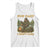 Funny Bigfoot Sarcastic Tank Top Fun Fact I Don Not Care Sasquatch Camping TS14 White Print Your Wear