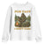 Funny Bigfoot Sarcastic Youth Sweatshirt Fun Fact I Don Not Care Sasquatch Camping TS14 White Print Your Wear