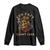 Funny Skull Sarcastic Long Sleeve Shirt Fun Fact I Don Not Care TS14 Black Print Your Wear
