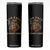 Funny Skull Sarcastic Skinny Tumbler Fun Fact I Don Not Care TS14 Black Print Your Wear