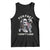 Funny Skeleton Smoking Tank Top Fun Fact I Don Not Care Sarcastic Women Skull TS14 Black Print Your Wear