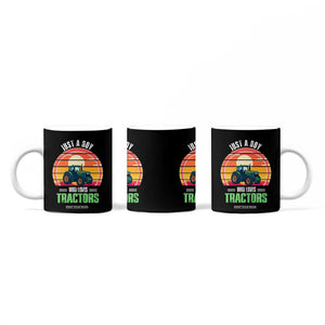 Funny Farmer Coffee Mug Just A Boy Who Loves Tractors TS14 Print Your Wear