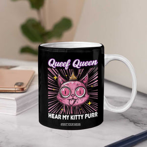 Queef Queen Cat Meme Coffee Mug Funny Inappropriate Adult Humor TS14 Print Your Wear