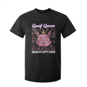 Queef Queen Cat Meme T Shirt For Kid Funny Inappropriate Adult Humor TS14 Black Print Your Wear