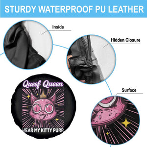 Queef Queen Cat Meme Spare Tire Cover Funny Inappropriate Adult Humor TS14 Print Your Wear
