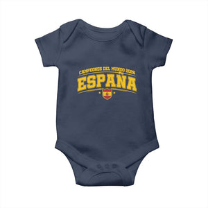Spain Champions 2026 Baby Onesie Espana Soccer Football Fan Spanish Flag