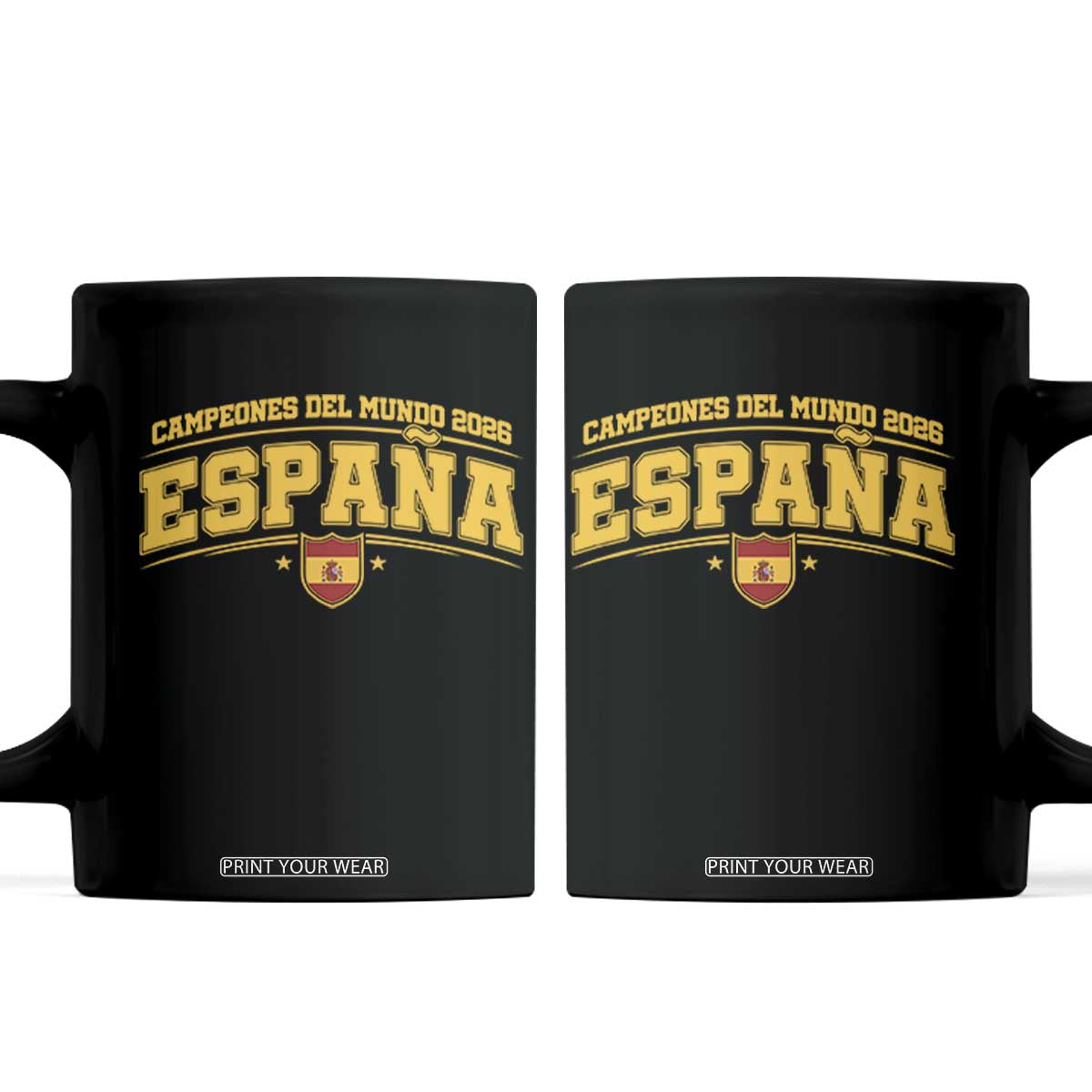 Spain Champions 2026 Coffee Mug Espana Soccer Football Fan Spanish Flag
