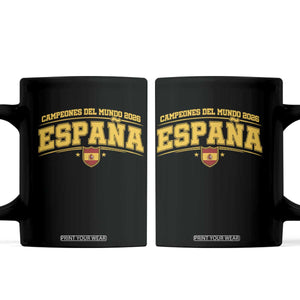 Spain Champions 2026 Coffee Mug Espana Soccer Football Fan Spanish Flag