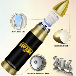 Spain Champions 2026 Bullet Tumbler Espana Soccer Football Fan Spanish Flag