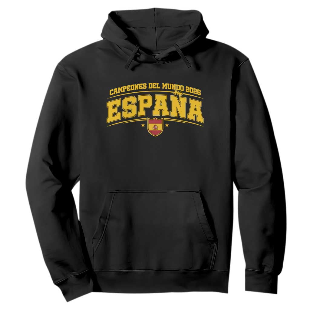 Spain Champions 2026 Hoodie Espana Soccer Football Fan Spanish Flag