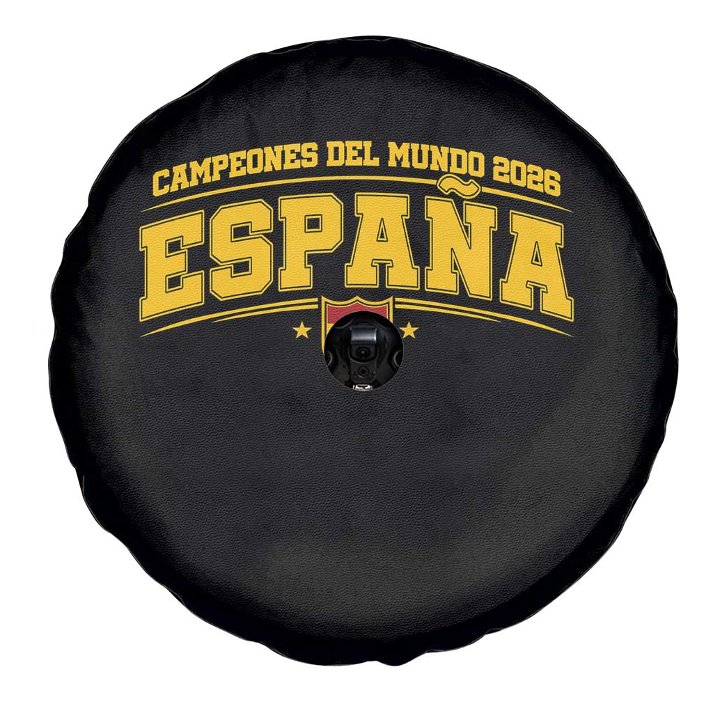 Spain Champions 2026 Spare Tire Cover Espana Soccer Football Fan Spanish Flag