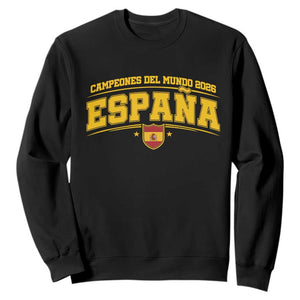 Spain Champions 2026 Sweatshirt Espana Soccer Football Fan Spanish Flag
