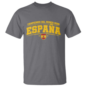 Spain Champions 2026 T Shirt Espana Soccer Football Fan Spanish Flag