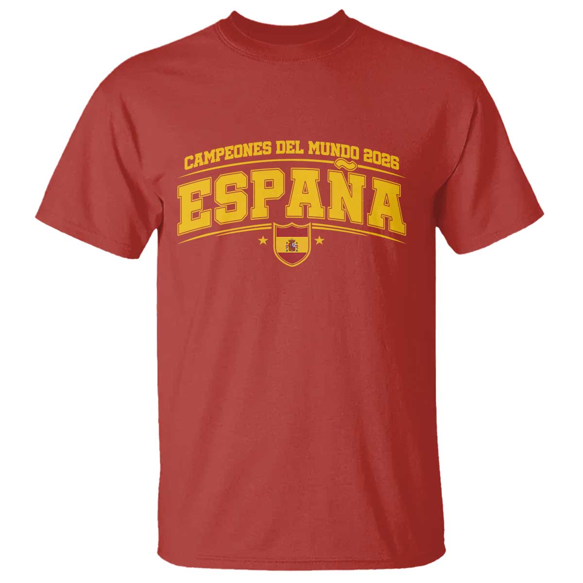 Spain Champions 2026 T Shirt Espana Soccer Football Fan Spanish Flag