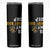 Funny Bigfoot Sasquatch Biker Skinny Tumbler Is My Dirt Bike OK TS14 Black Print Your Wear