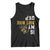 Funny Bigfoot Sasquatch Biker Tank Top Is My Dirt Bike OK TS14 Black Print Your Wear