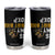 Funny Bigfoot Sasquatch Biker Tumbler Cup Is My Dirt Bike OK TS14 Black Print Your Wear