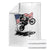 Dirt Bike American Flag Motocross Throw Blanket - Print Your Wear