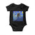 Bigfoot Dirt Bike Sasquatch Baby Onesie Starry Night Van Gogh Biker TS14 Black Print Your Wear