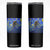 Bigfoot Dirt Bike Sasquatch Skinny Tumbler Starry Night Van Gogh Biker TS14 Black Print Your Wear