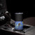 Bigfoot Dirt Bike Sasquatch Skinny Tumbler Starry Night Van Gogh Biker TS14 Print Your Wear