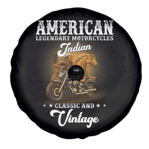 Native American Motorcycle Indian Bikers Club Classic And Vintage Spare Tire Cover TS14 Print Your Wear