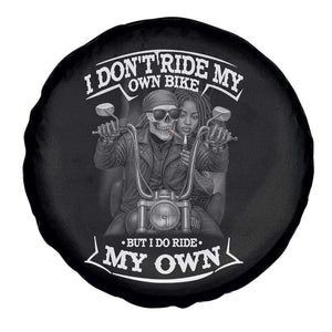 African American Motorcycle Spare Tire Cover Skeleton Biker TS14 Print Your Wear
