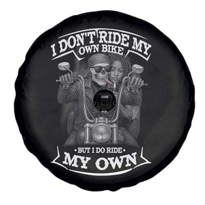 African American Motorcycle Spare Tire Cover Skeleton Biker TS14 Print Your Wear