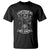 African American Motorcycle T Shirt Skeleton Biker TS14 Black Print Your Wear