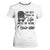 Funny Biker Woman T Shirt For Women The Best Things In Life Mess Up Your Hair TS14 White Print Your Wear