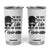 Funny Biker Woman Tumbler Cup The Best Things In Life Mess Up Your Hair TS14 White Print Your Wear