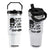 Funny Biker Woman Flip Straw Tumbler The Best Things In Life Mess Up Your Hair TS14 One Size: 30 oz White Print Your Wear