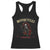 Skeleton Motorcycle Biker Racerback Tank Top Motorcycles And Mascara Roses TS14 Black Print Your Wear