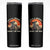 Funny Skeleton Mexican Motorcycle Biker Skinny Tumbler Life Is A Journey Enjoy the Ride TS14 Black Print Your Wear