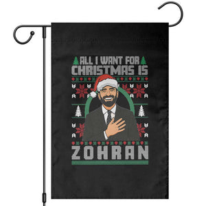 Zohran Mamdani Christmas Garden Flag All I Want For Xmas Is New York City TS14 Black Print Your Wear