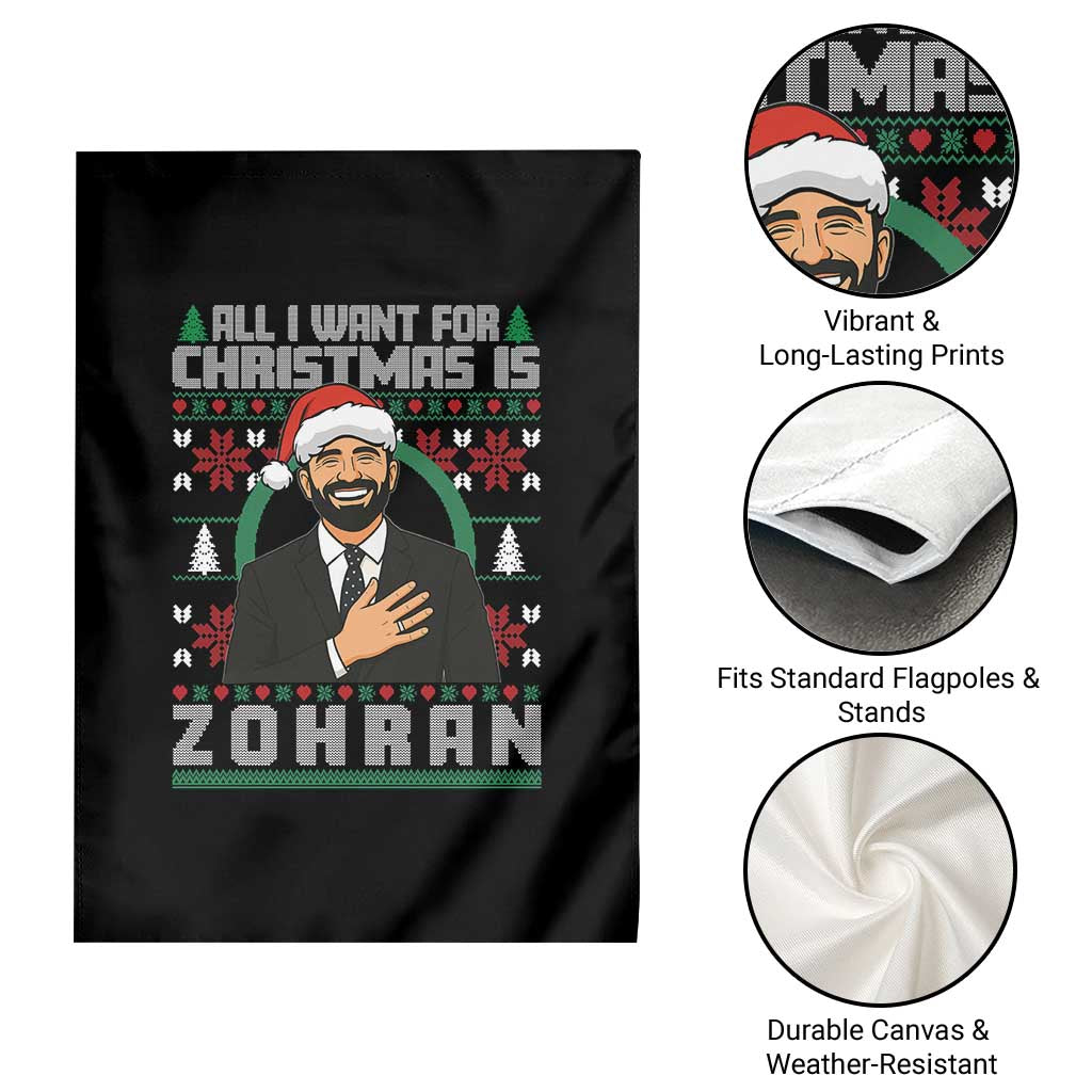 Zohran Mamdani Christmas Garden Flag All I Want For Xmas Is New York City TS14 Print Your Wear