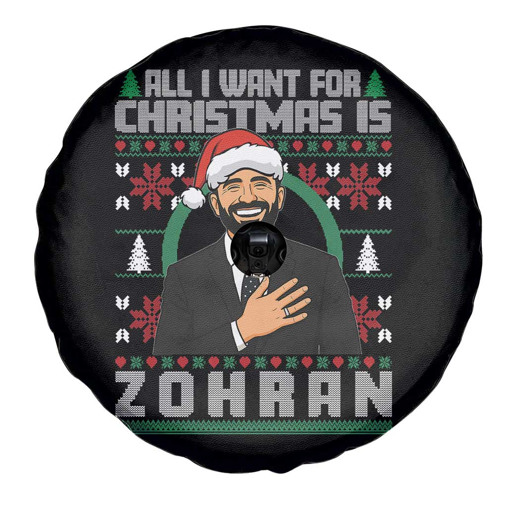 Zohran Mamdani Christmas Spare Tire Cover All I Want For Xmas Is New York City TS14 Print Your Wear
