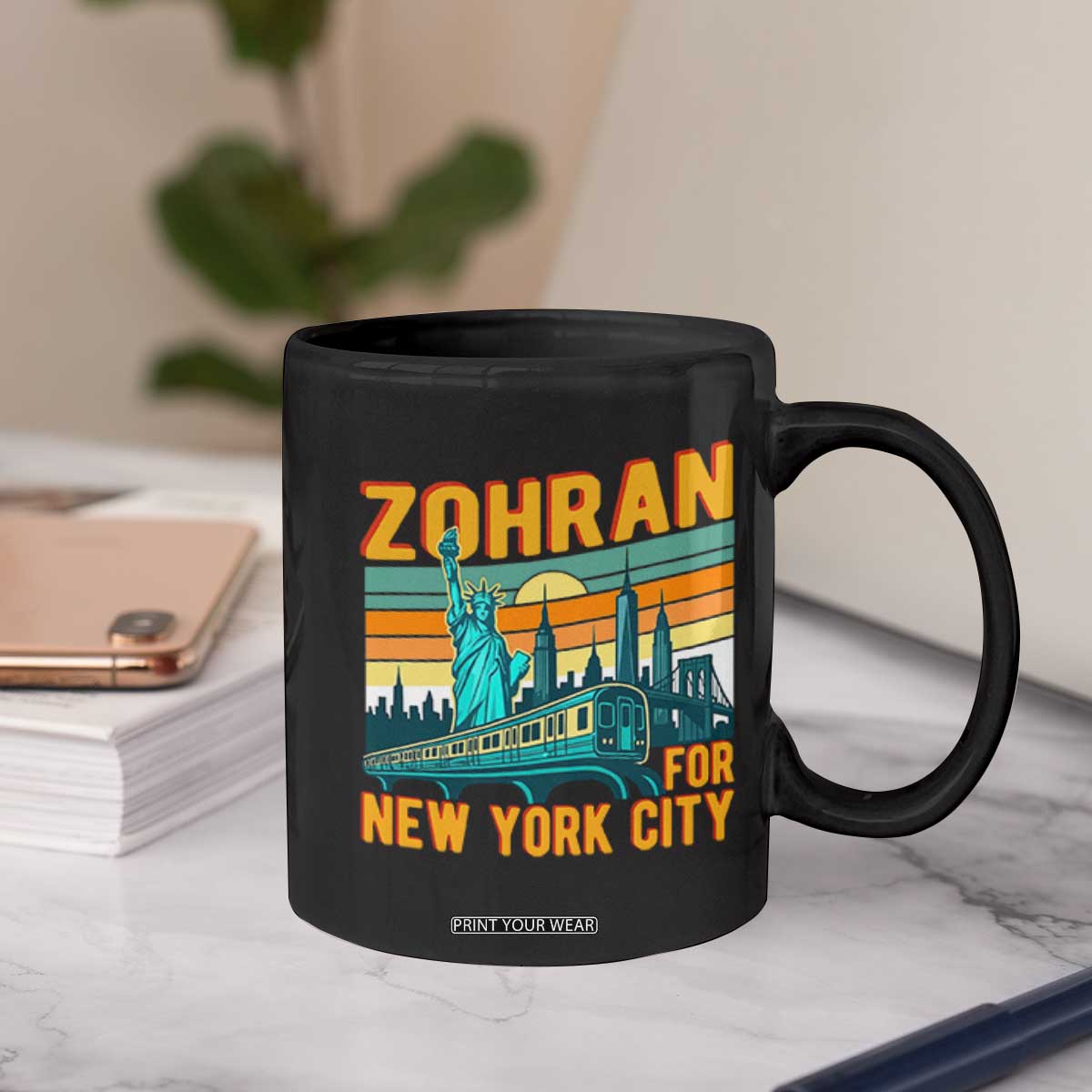 Zohran Mamdani NYC Mayor Coffee Mug TS14 Print Your Wear
