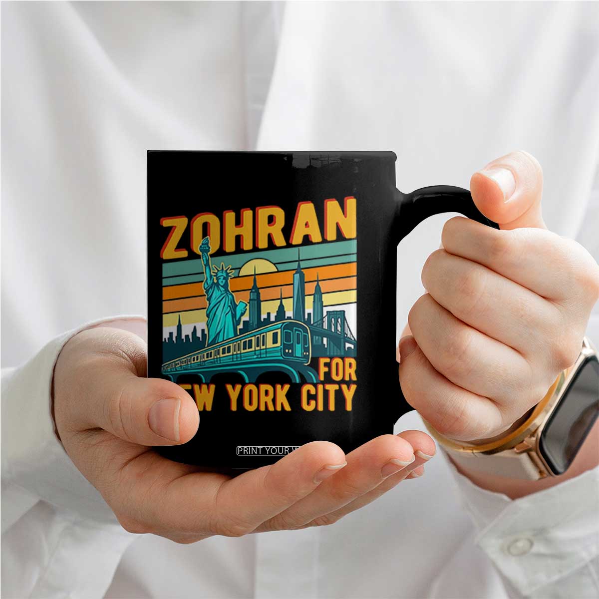 Zohran Mamdani NYC Mayor Coffee Mug TS14 Print Your Wear