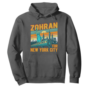 Zohran Mamdani NYC Mayor Hoodie TS14 Dark Heather Print Your Wear