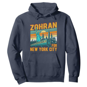 Zohran Mamdani NYC Mayor Hoodie TS14 Navy Print Your Wear