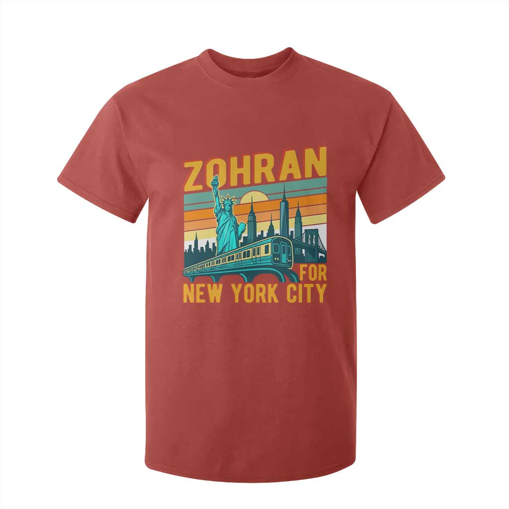 Zohran Mamdani NYC Mayor T Shirt For Kid TS14 Red Print Your Wear