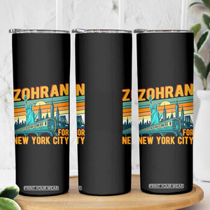 Zohran Mamdani NYC Mayor Skinny Tumbler TS14 Print Your Wear